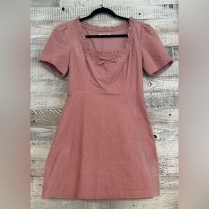 Pink Corduroy Dress 
Size: M
Brand: Urban Outfitters